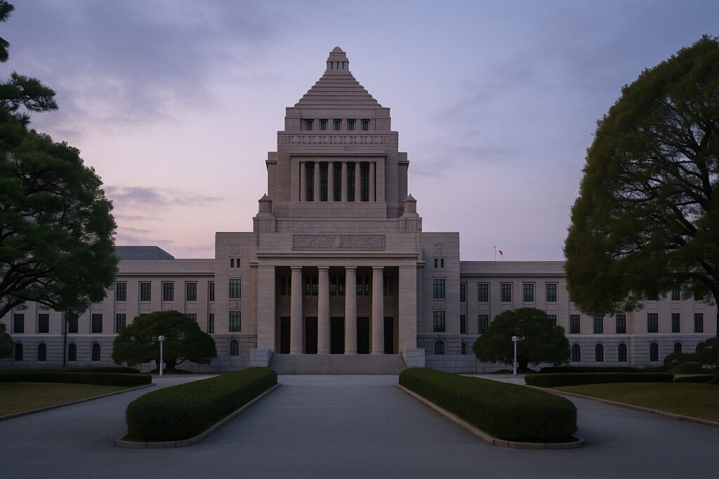 海外の不信任制度と日本の比較を表すイメージ