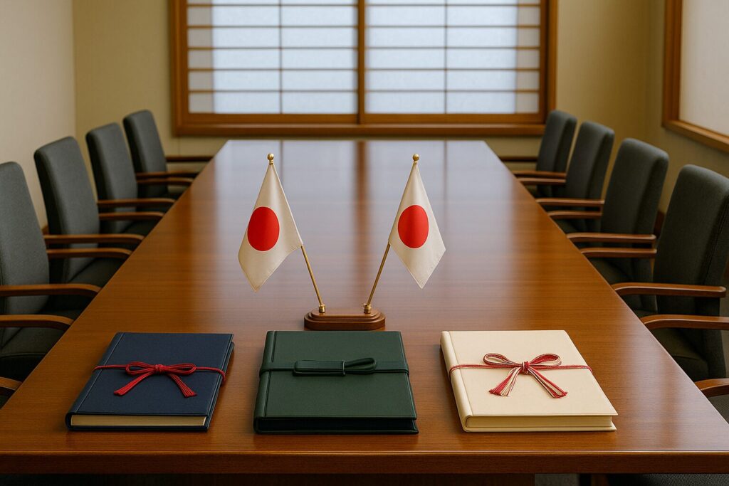 条約締結の具体例として国際署名のシーン