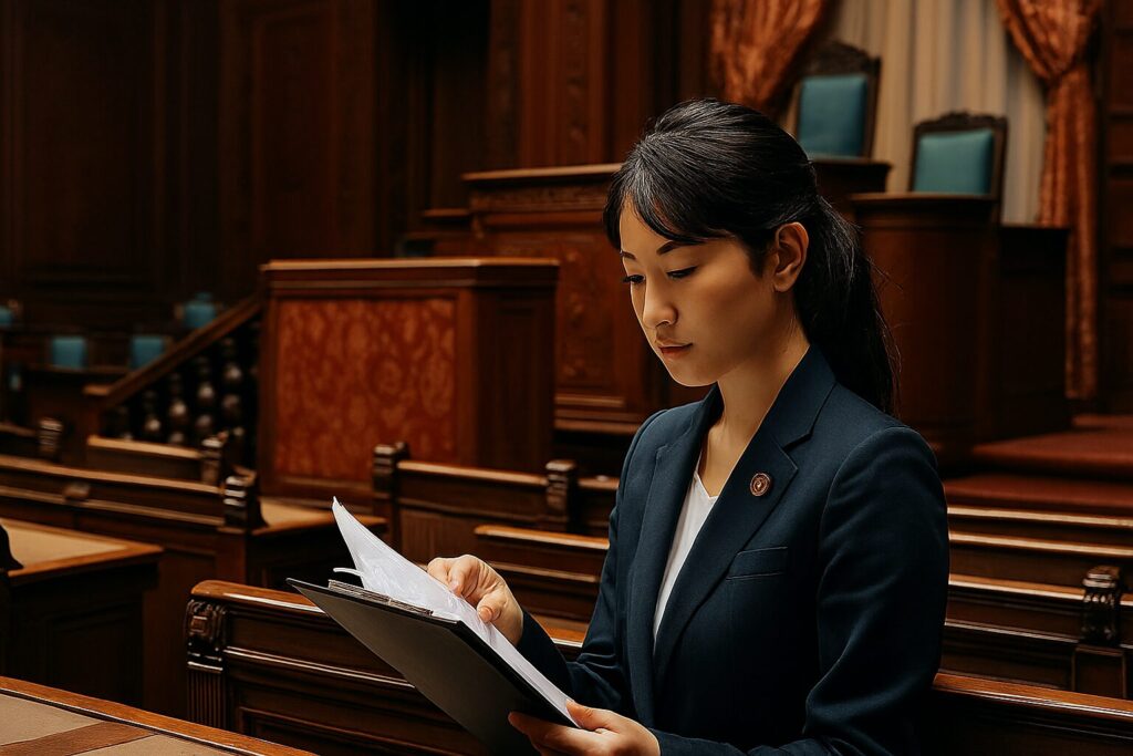 国会の会期スケジュールと委員会活動のイメージ