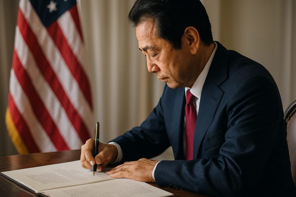 日本における条約締結の手続きを象徴する国会議事堂