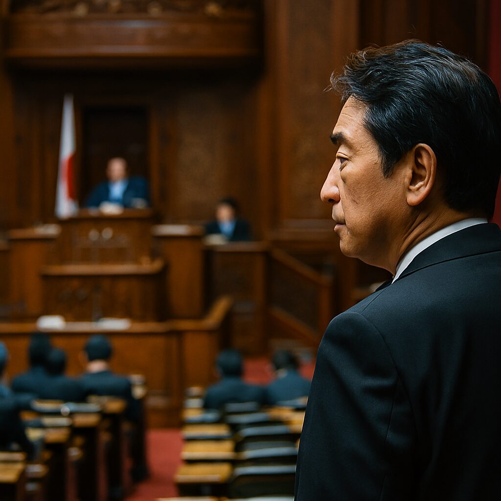 衆議院選挙の投票用紙と選挙制度の説明図