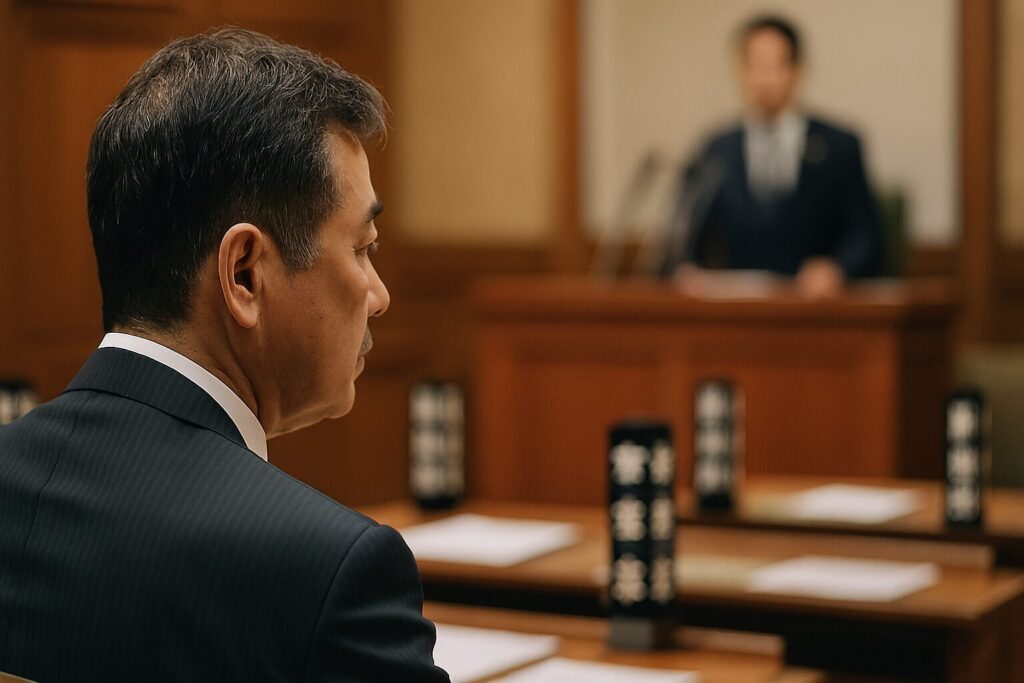 内閣不信任案の基本的な仕組みと憲法上の位置づけを示すイメージ