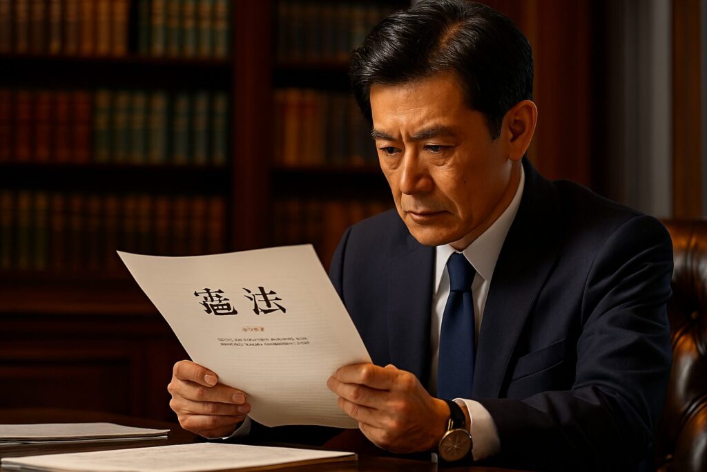 職業選択の自由に関する裁判事例をイメージした写真