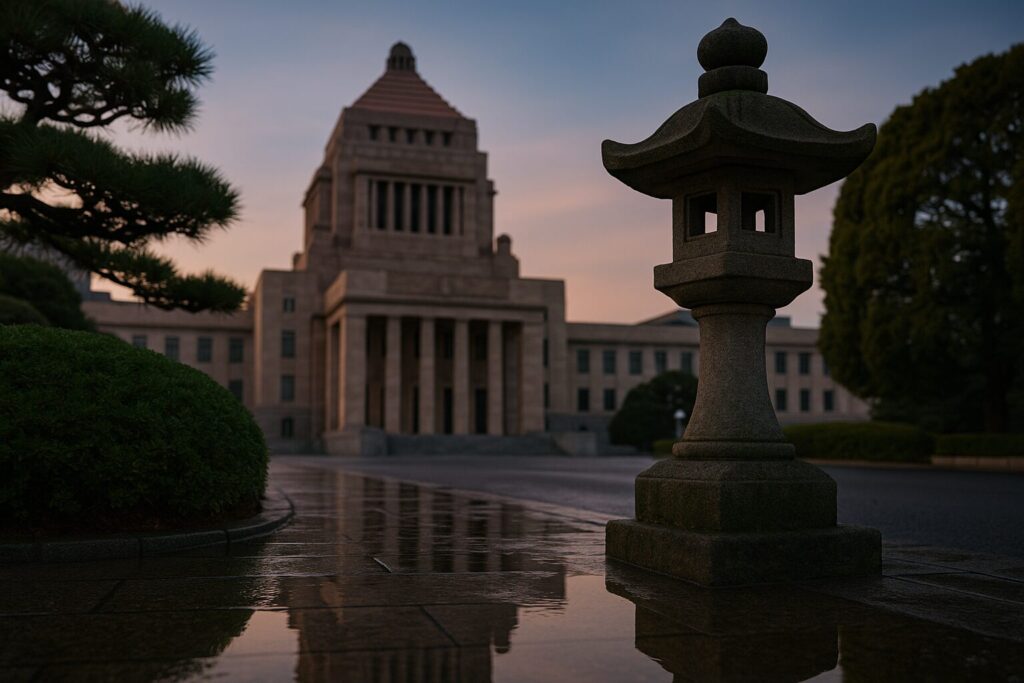 参議院の権限や問責決議の仕組みを示すイメージ