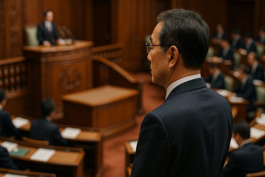 地域の有権者と直接向き合う無所属議員の活動風景