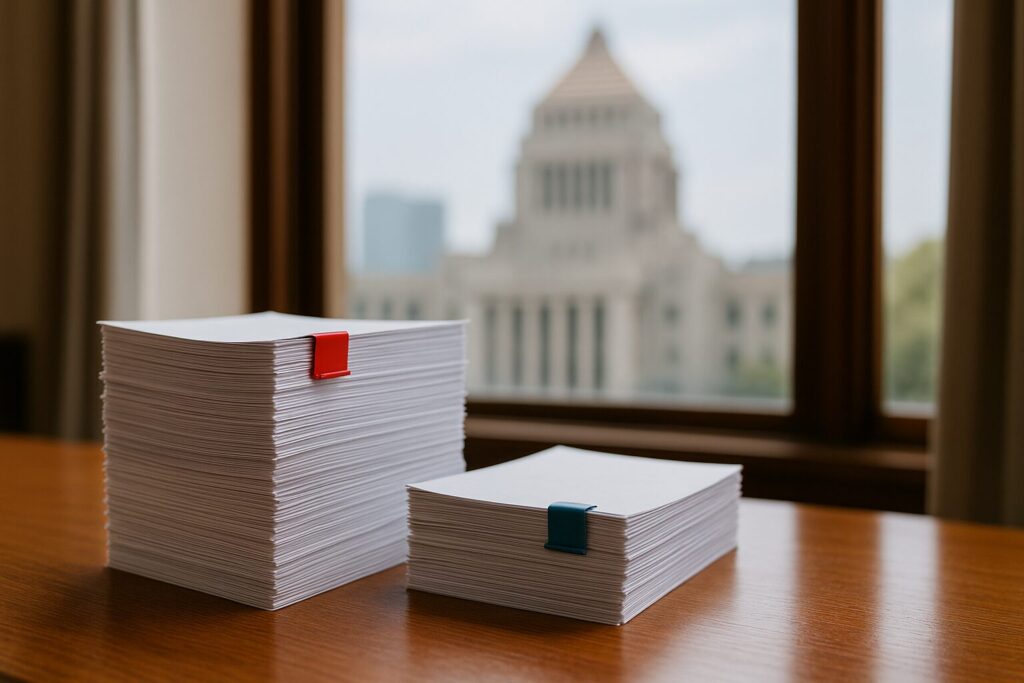 法律案における衆議院の優越を解説する記事用イメージ（日本の国会制度・立法過程のイメージ）