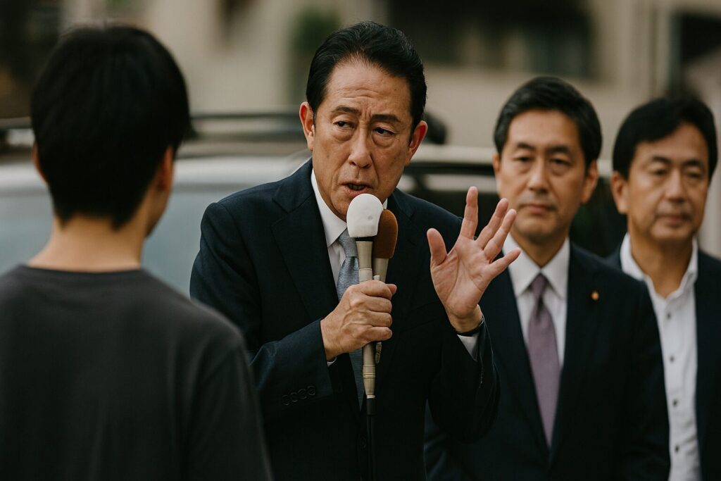党員になるとどうなる国旗のある集会場