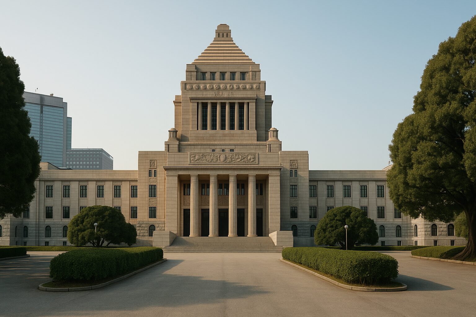 参議院無所属を象徴する国会議事堂