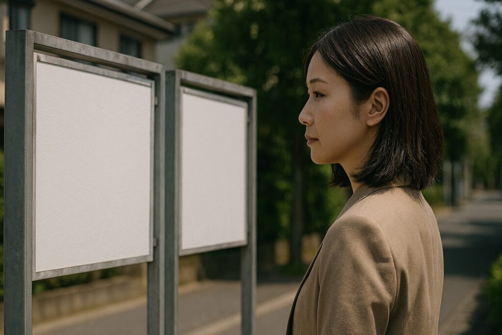 公示告示違いを一目で比較する表