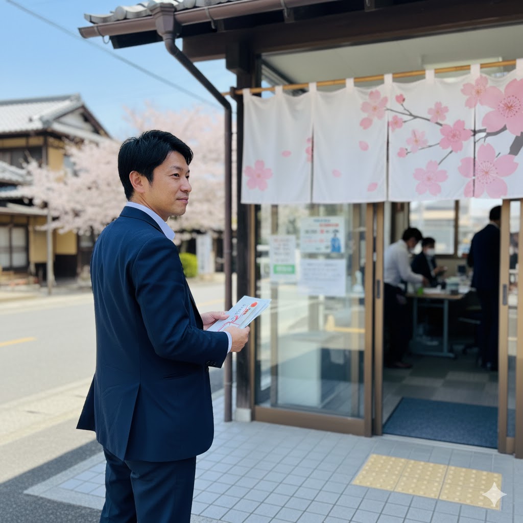 自民党入党の流れと体験のイメージ