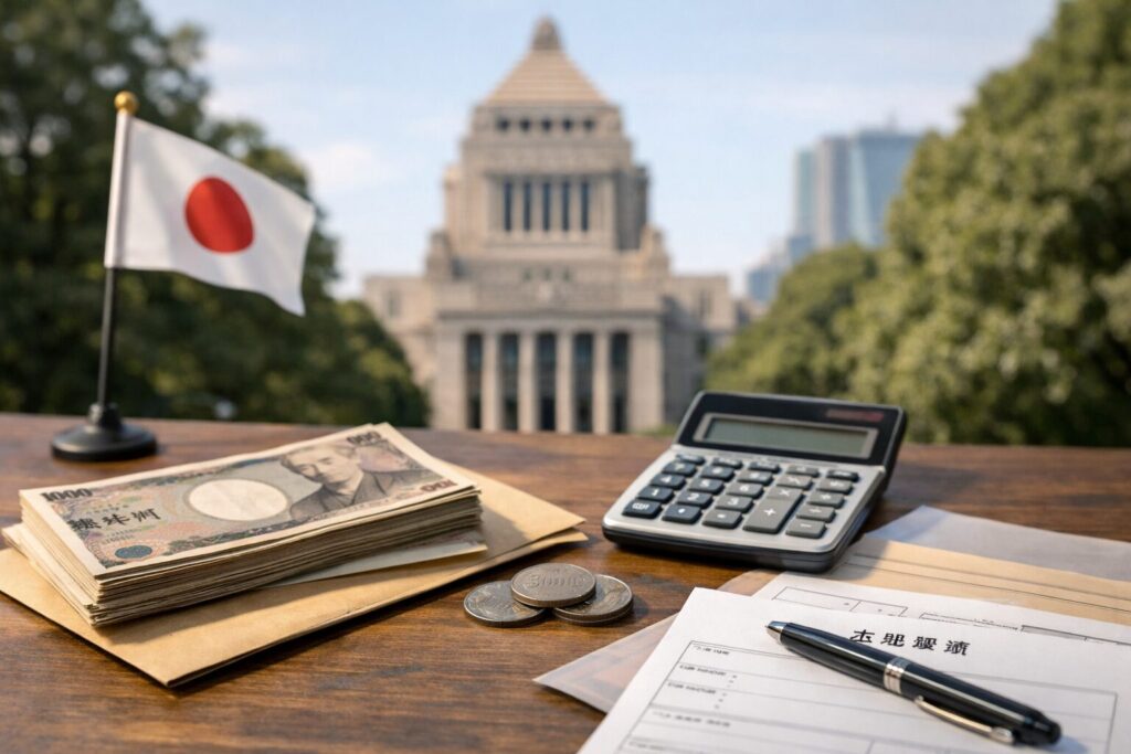 自民党の党員年会費の案内資料