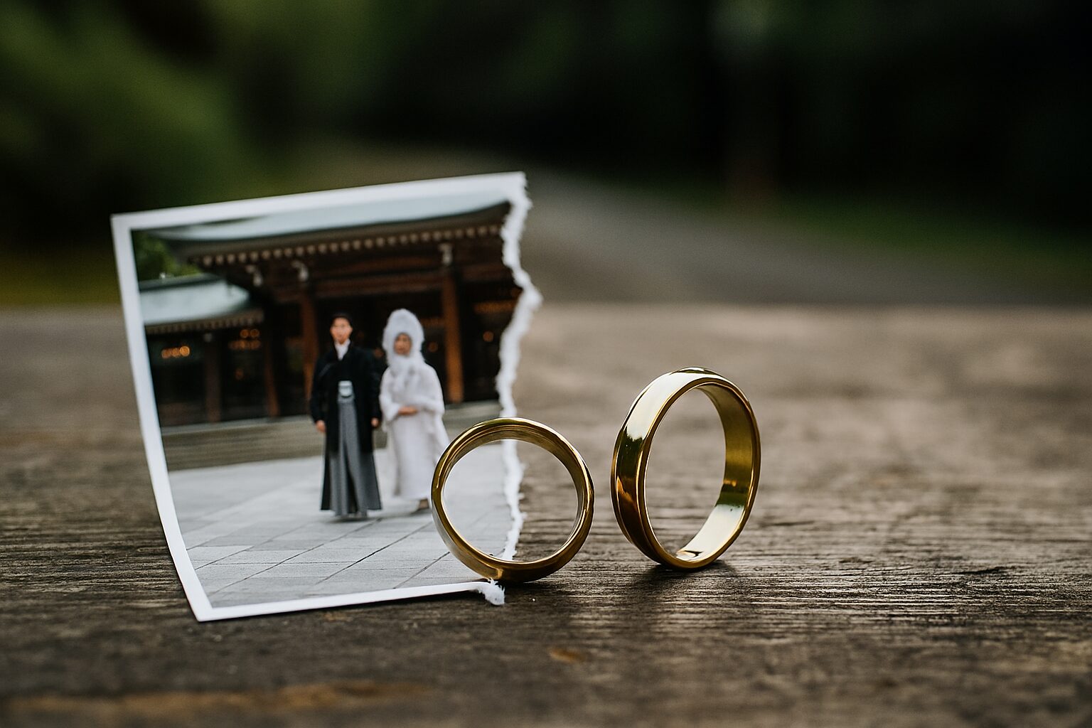 皇室離婚を象徴する庭園の指輪