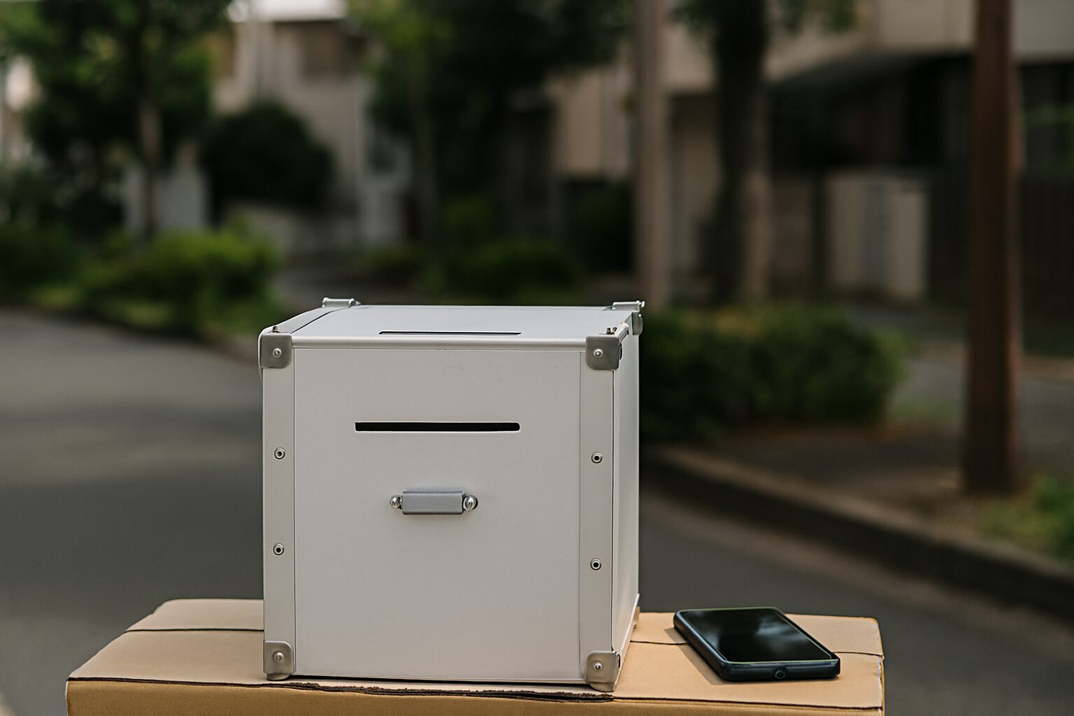 選挙お願いを象徴する静かなline友達風景