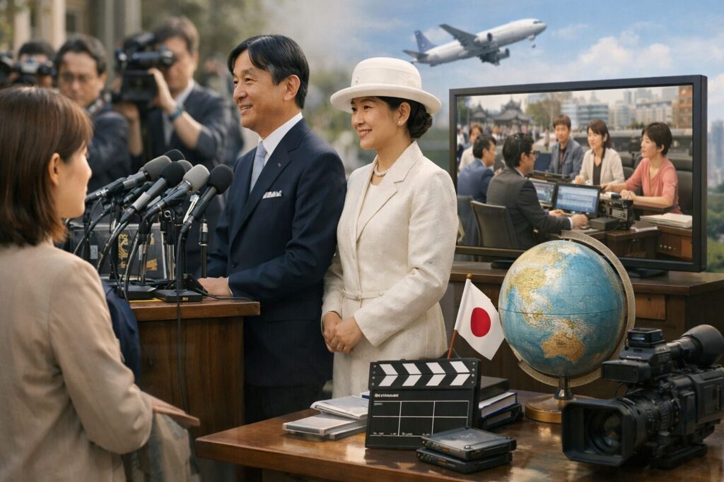 放送コンテンツ海外展開促進機構と日本人男性