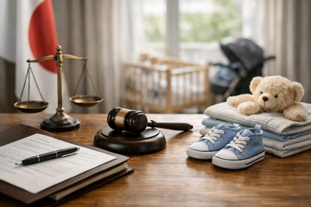 育児休暇制度の要点を示す図