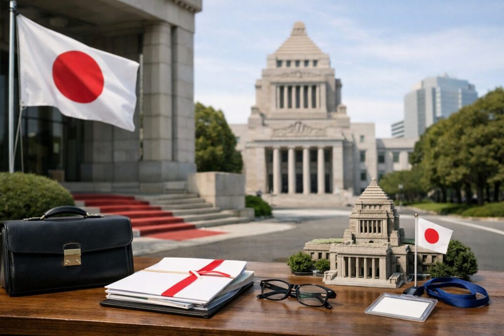 自民党入党手続きの案内資料