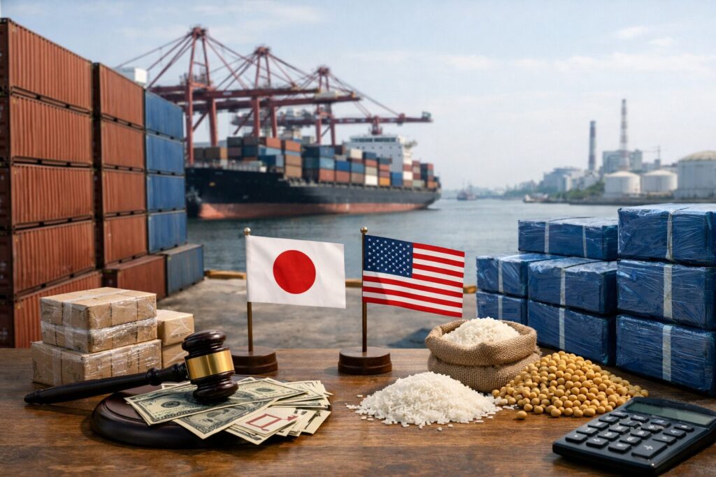 追加関税の仕組みを示す図