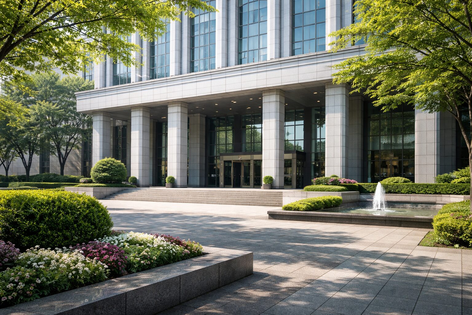 経産省庁舎の官庁訪問エリア