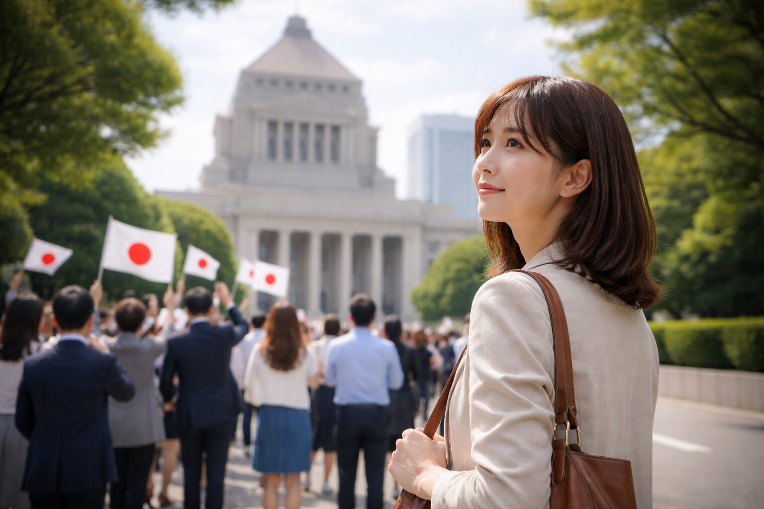 入管法改正に賛成する日本人女性の解説