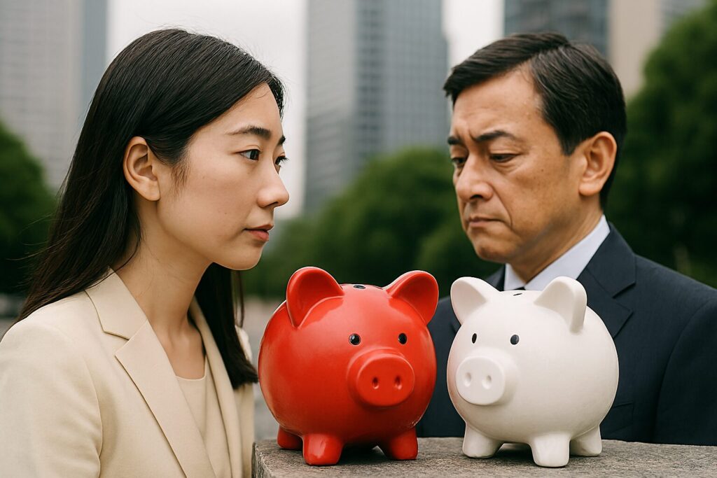 社会保険負担の高さを示す図