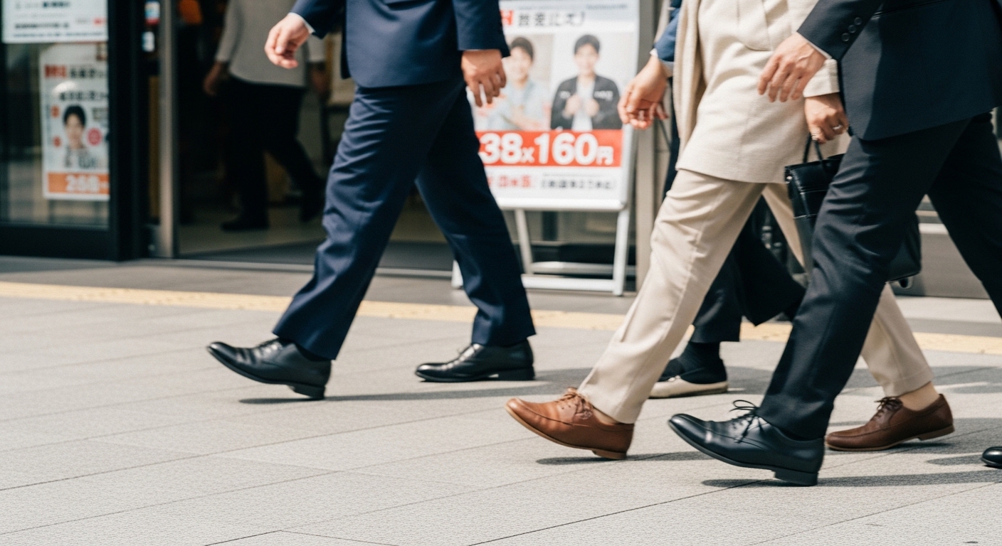 一票の格差を説明する日本人男性