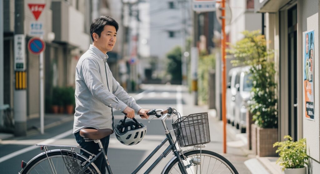 ヘルメット着用の努力義務と罰則の違い