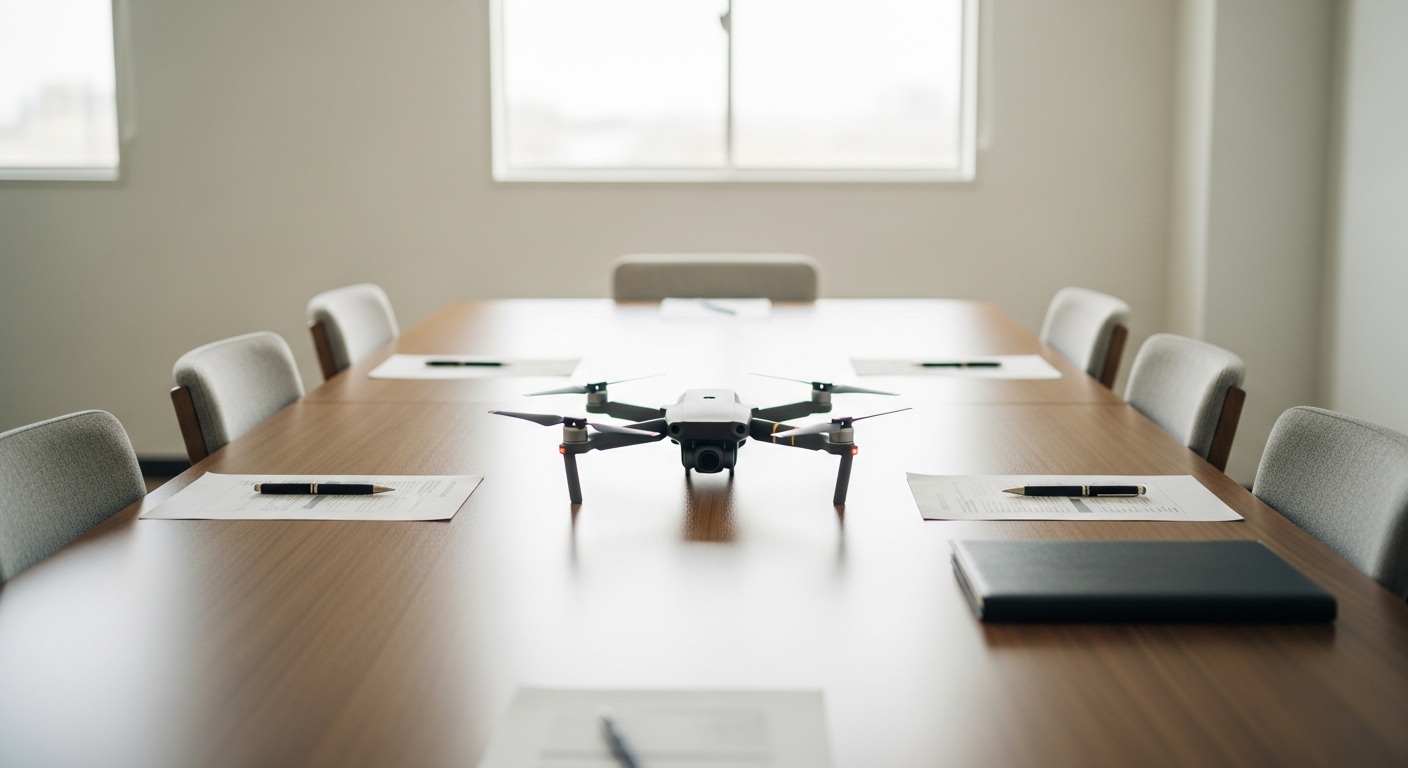 ドローン活用と制度整備の概要図