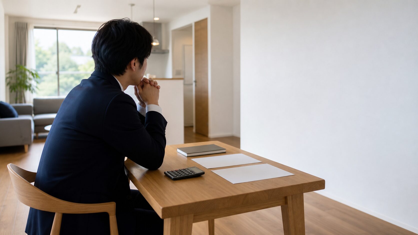税収過去最高なのに国民負担率は半分近い現状について、男性がデスクで経済データを確認しながら考察している様子を表すイメージ画像