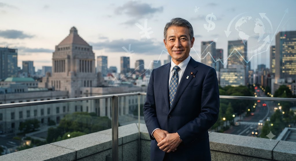 日米協調為替介入と円買いを巡る金融政策や為替市場の動きをイメージした政治・経済を表すイメージ画像